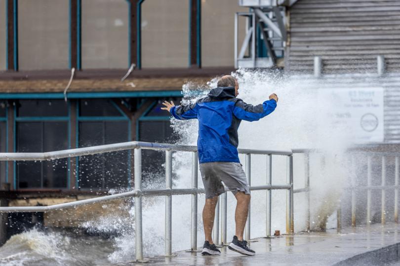 Local US officials have urged people in Florida to prepare for catastrophic winds and storm surges.