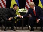 Donald Trump last met Ukrainian President Volodymyr during his previous term in office. (AP PHOTO)