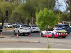 A man has died when his mobility scooter was struck by a car in Penrith.