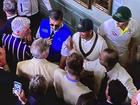 As the players left the field for lunch at Lord's during the Ashes, Usman Khawaja and David Warner were confronted by Marylebone Cricket Club (MCC) members.