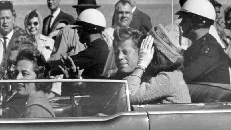 US President John F Kennedy was fatally shot while riding in his motorcade in Dallas in 1963.