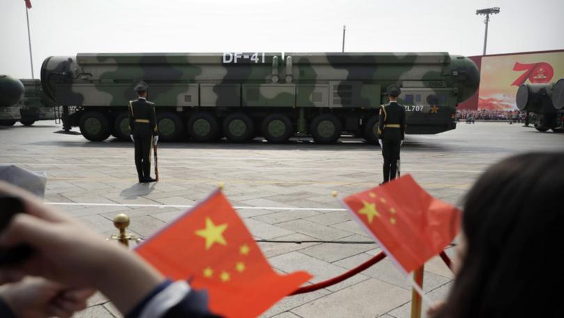 Chinese authorities say the test launch of an intercontinental ballistic missile was successful.