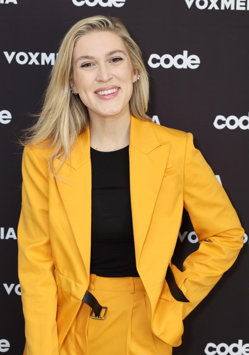 BEVERLY HILLS, CALIFORNIA - SEPTEMBER 07: New York Magazine Washington Correspondent Olivia Nuzzi attends Vox Media's 2022 Code Conference - Day 2 on September 07, 2022 in Beverly Hills, California. (Photo by Randy Shropshire/Getty Images for Vox Media)