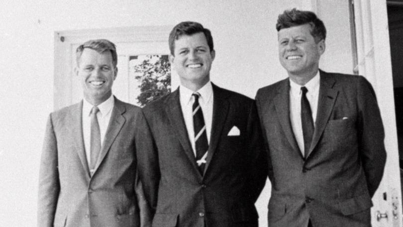 Robert Kennedy, Edward Kennedy (Ted Kennedy) and John Kennedy (John F Kennedy).