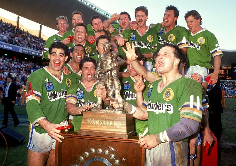 The Canberra Raiders dynasty started with the famous 1989 win.