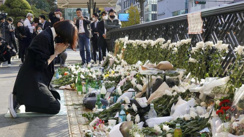 The crush in the capital’s Itaewon nightlife district killed 159 people.