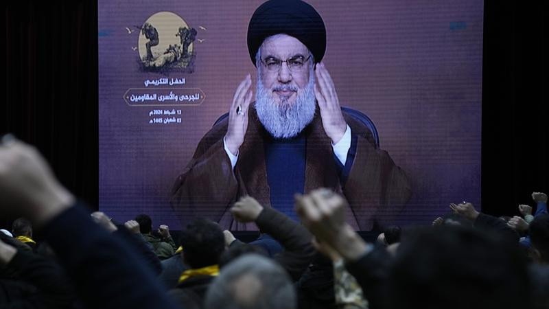 Hezbollah leader Hassan Nasrallah may have been smeared with a chemical agent that allowed spies to track his movements.