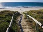 A human bone was found at Cottesloe Beach, Perth.