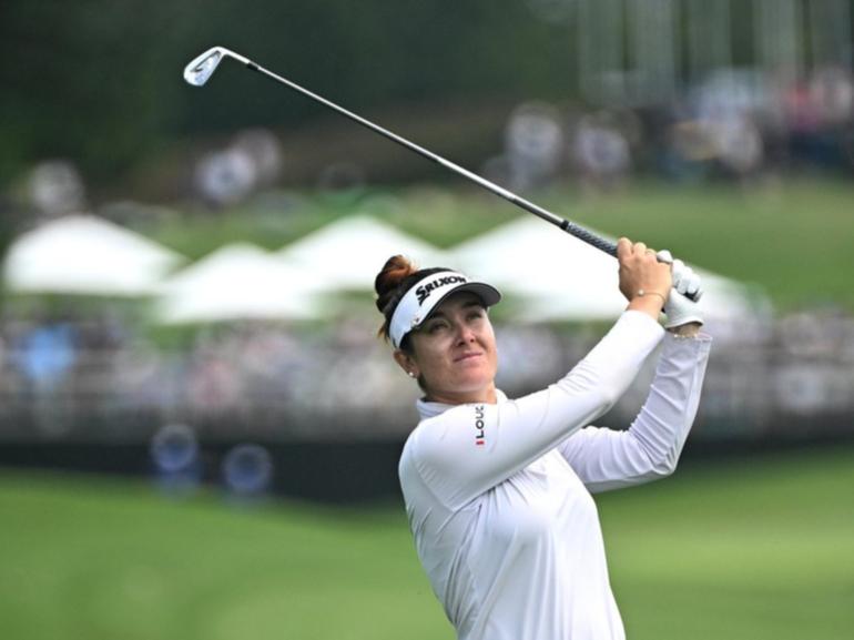 Hannah Green will shoot for a maiden Australian Open title in Victoria this year. (Dan Himbrechts/AAP PHOTOS)