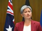 Foreign Minister Penny Wong says recognising Palestine is the only hope of ending violence. (Lukas Coch/AAP PHOTOS)