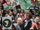 Pro-Palestone protesters have dropped their legal bid to hold an authorised vigil on October 7. (James Ross/AAP PHOTOS)