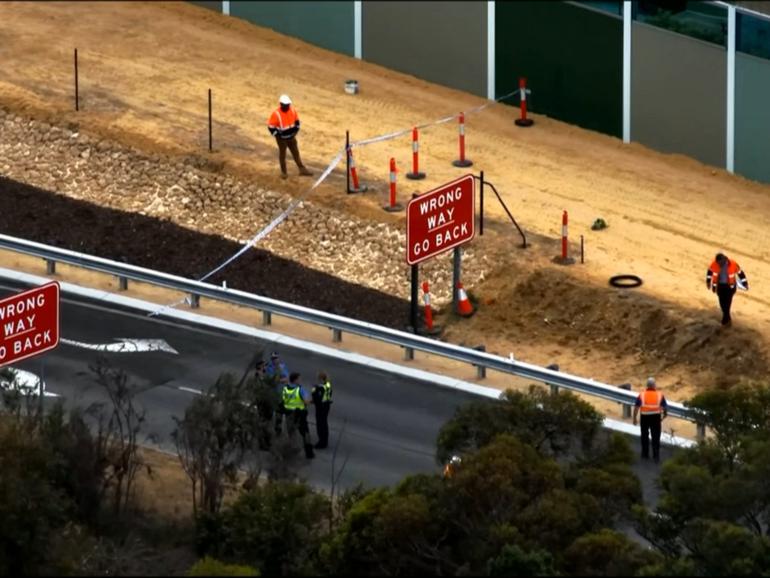 WorkSafe is investigating the work-related death of a labourer at an off-ramp of Mitchell Freeway.