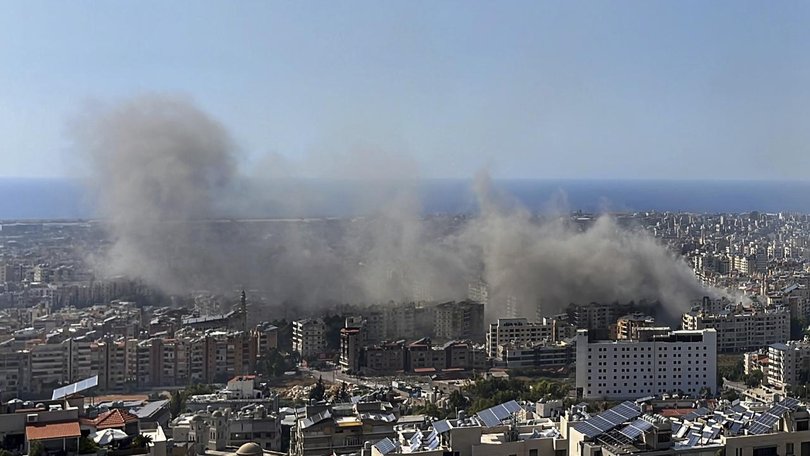 Dahiyeh after Israeli air strikes