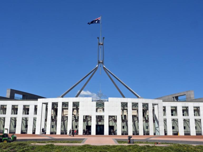 Federal anti-corruption officers have carried out a raid at Parliament House.