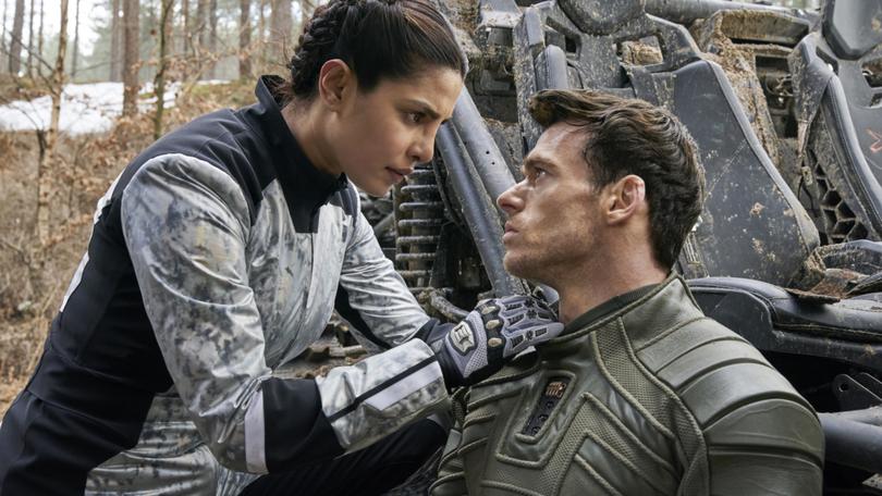 Priyanka Chopra Jonas and Richard Madden in season one of Citadel.