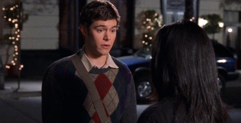 Adam Brody in The Gilmore Girls.