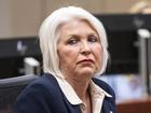 Judge Matthew Barrett ripped into Tina Peters for her lack of remorse, calling her a "charlatan". (AP PHOTO)