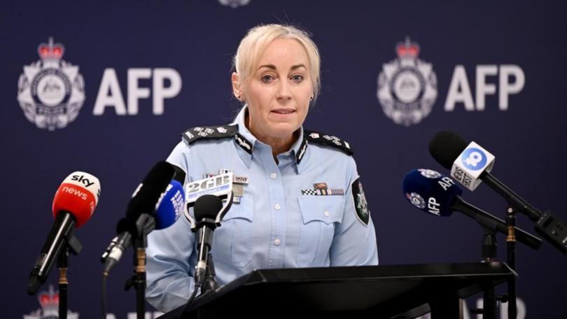 AFP Commander Kate Ferry said Australia was not immune to human trafficking. (Bianca De Marchi/AAP PHOTOS)