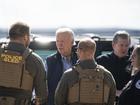 President Biden, with Gov. Roy Cooper of North Carolina, arrives in Greenville, S.C., to visit areas devastated by Hurricane Helene.