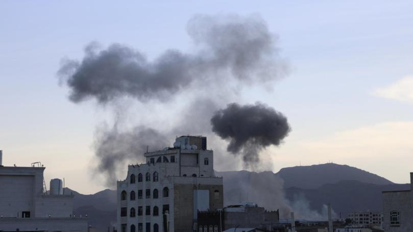 Residents in Yemen say US attacks have struck several cities controlled by the Houthi rebels. (AP PHOTO)