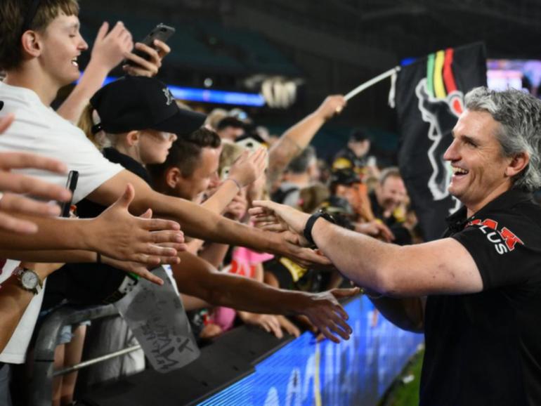 Penrith fans are hoping Ivan Cleary can steer the Panthers to their fourth straight NRL title.  (James Gourley/AAP PHOTOS)