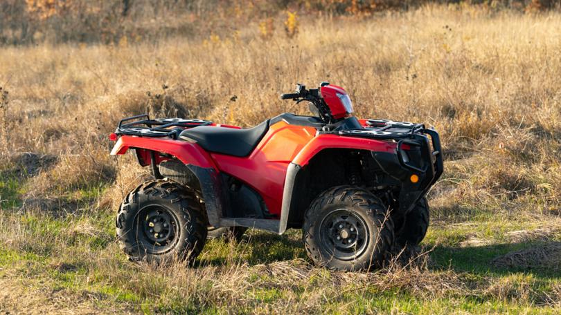 Young girl badly injured in quad bike accident.