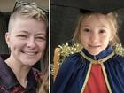 Stephanie Ryan, 31, and Raven Contini, 8, died in a fire that tore through a townhouse at Thorneside in Redland, northeast of Brisbane, on Sunday.