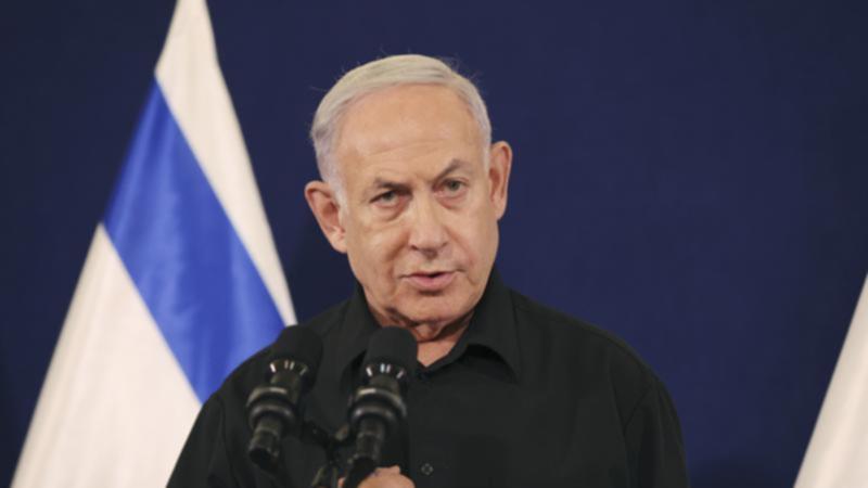 Israeli Prime Minister Benjamin Netanyahu says “my country is at war, fighting for its life”. 