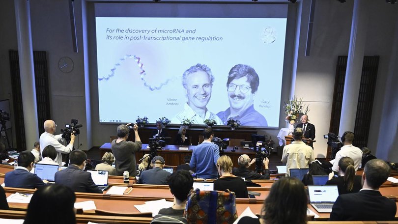 American scientists Victor Ambros and Gary Ruvkun won the Nobel Prize in Physiology or Medicine.