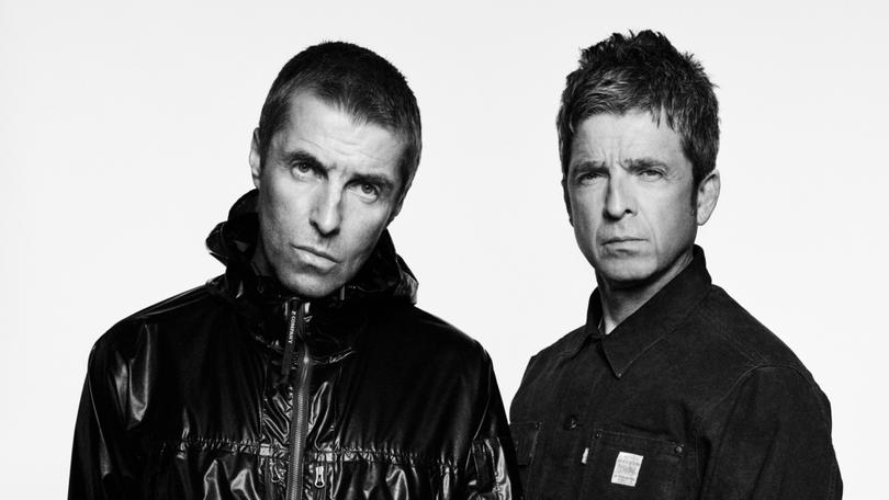 Liam Gallagher (left) and Noel Gallagher (right) have confirmed their Australian tour dates. 