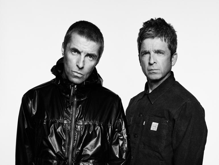 Liam Gallagher (left) and Noel Gallagher (right) have confirmed their Australian tour dates. 