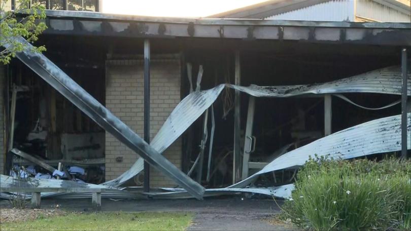 Extensive damage has been done to several classrooms and the campus’ administrative building.