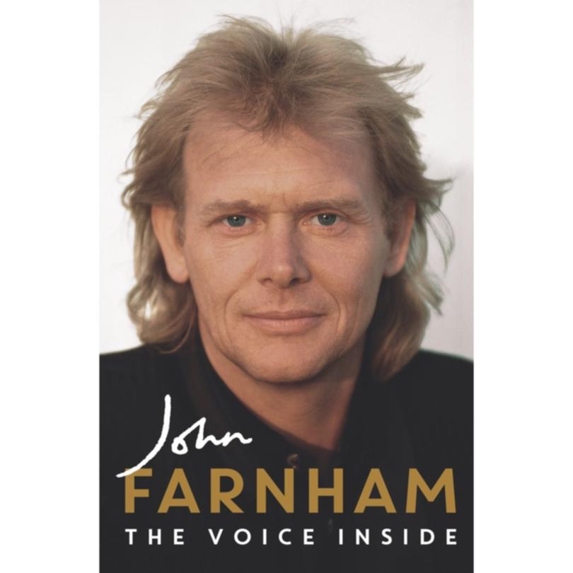 John Farnham’s new book The Voice Inside. 