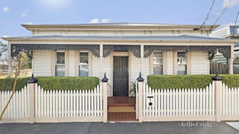 Three-bedroom, double-fronted Victorian at 1 Mcconnell Street, Kensington.