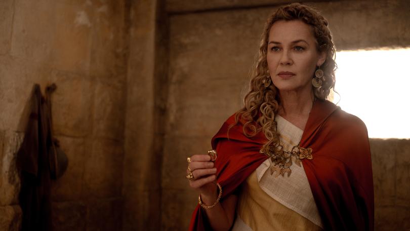 Connie Nielsen reprises her role from the 2000 original film.