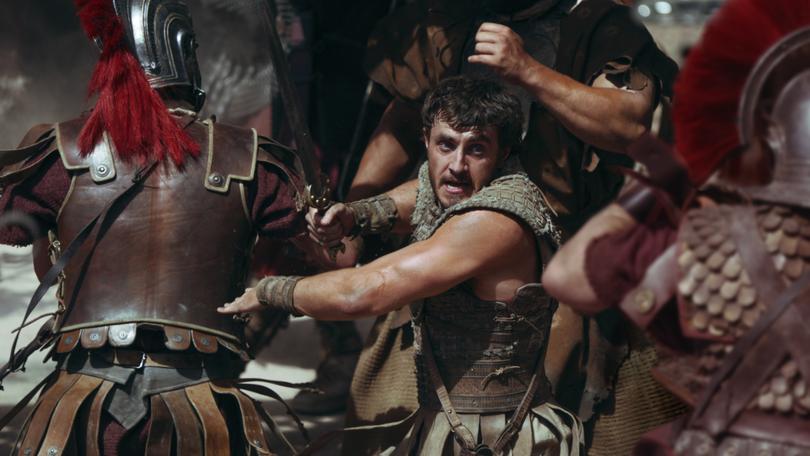 Paul Mescal takes the Gladiator mantle from Russell Crowe.