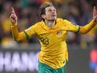 Craig Goodwin celebrates his stunning goal in the Socceroos' win against China. (Matt Turner/AAP PHOTOS)