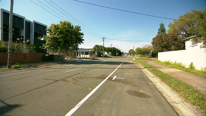 The scene in Caboolture.