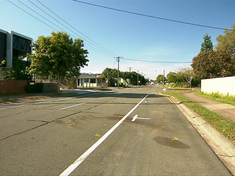 The scene in Caboolture. 