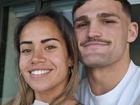 Mary Fowler and Nathan Cleary look set to continue their long-distance relationship for some time yet.