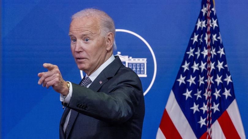 US President Joe Biden has lashed out at former President Donald Trump after he tried to spread misinformation about Hurricane Milton. 