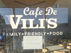 Café De Vili’s in Elizabeth has closed down.