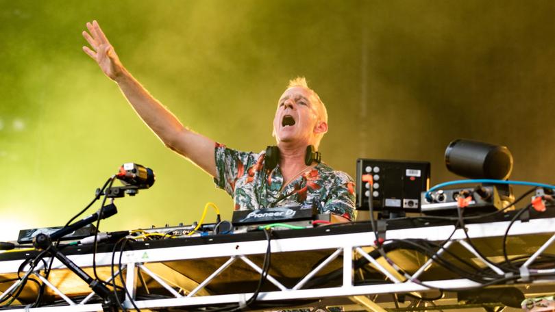 Fatboy Slim is touring Down Under.