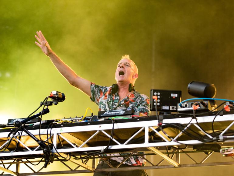 Fatboy Slim is touring Down Under.