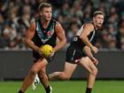 Port Adelaide's All-Australian defender Dan Houston wants a trade to a Melbourne club. (Michael Errey/AAP PHOTOS)