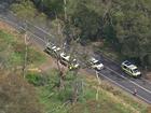 A cyclist has been airlifted to hospital after it collided with an ambulance in the NSW Southern Highlands region.