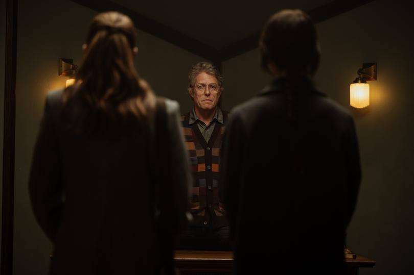 Hugh Grant is out for the scares in Heretic.