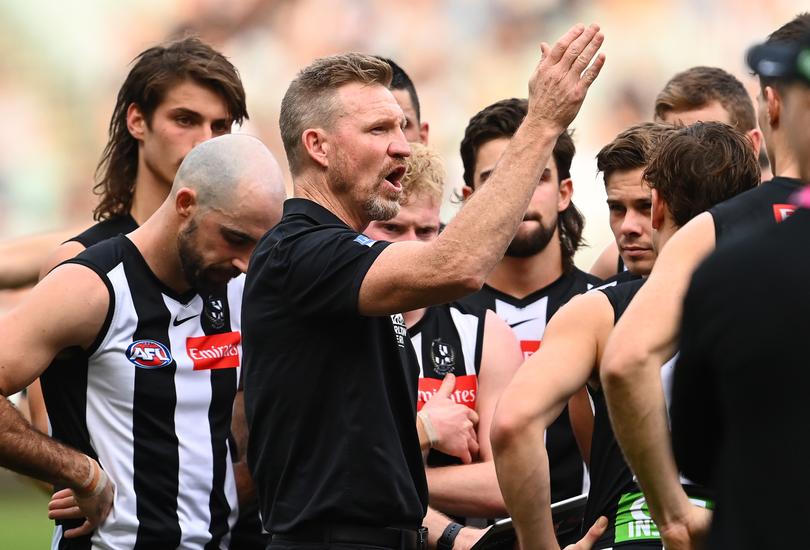 Nathan Buckley was brutally honest about his coaching style on a podcast.