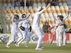 England have gone 1-0 up in their Test series in Pakistan after winning by an innings and 47 runs. (AP PHOTO)