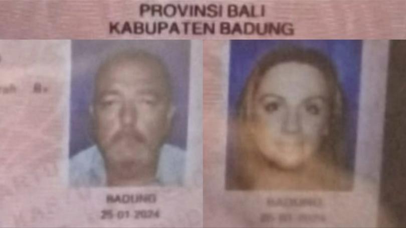 Michael Jerome Le Grand,50, and Lynley Le Grand’s, 44, from Victoria have been arrested in Bali.